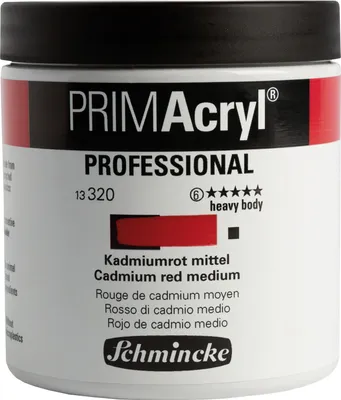 Produktbild von Schmincke PRIMAcryl Professional Acrylfarben 237 ml - 320 Kadmiumrot mittel