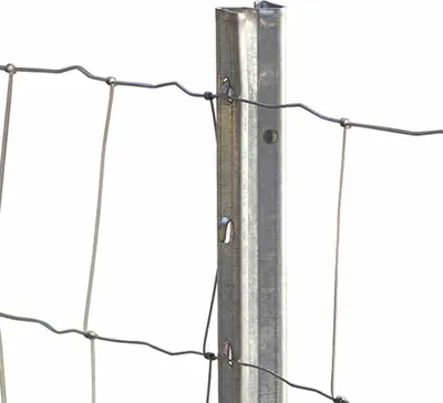 Produktbild von SIENA GARDEN Zaunpf. Z-Profil 180 cm verzinkt