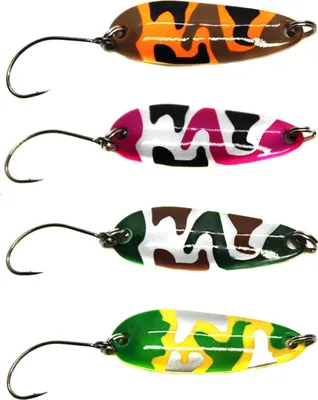 Produktbild von Paladin Trout Spoon 3,5cm 3,6g - Forellenblinker, Farbe:camou-weiß-grün/camou-weiß-grün