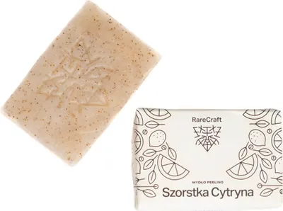 Obrázek produktu pro Peelingové mýdlo s drsným citronem - RareCraft - 110 g