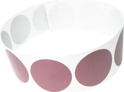 Produktbild von Rubbelaufkleber RUND 25mm ROSA x10