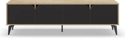 Produktbild von CALICOSY - TV-Möbel 4 Türen mit Metallfüßen B180 cm - FLORA