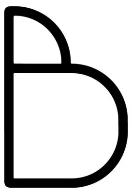 Produktbild von Artemide Alphabet des Lichts – Großbuchstabe B 1201B00A