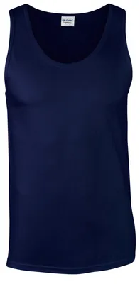 Produktbild von Gildan - "Softstyle" Ärmelloses Oberteil für Herren/Damen Uni LT1255 (S) (Marineblau)