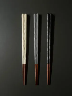 Produktbild von DiGRAFT Essstäbchen Chopsticks KURABI Black Japan | 23cm