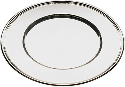 Produktbild von APS Platzteller Durchmesser: 305 mm silber aus Edelstahl 18/8