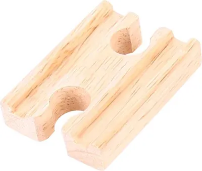 Obrázok produktu pre BigJigs Mini koľajnice Drevená železnica F/F - rozširujúca sada
