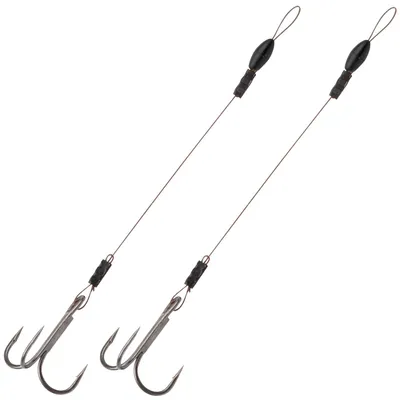 Produktbild von Spro Softbait Zander Stinger 9kg - 2 Stingerhaken, Länge / Hakengröße:5cm / Gr. 6