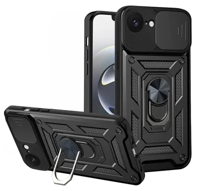 Immagine prodotto di Custodia Techsuit Camshield Back Cover per Apple iPhone SE 2024 - Nero