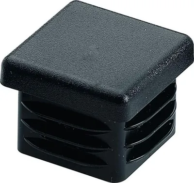 Produktbild von Hettich Einsteckgleiter für Vierkantrohre 25 x 25 mm Kunststoff, 4 Stück