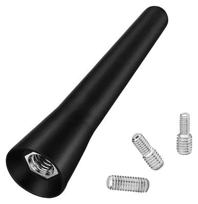 Kurze Autoantenne 6,5 cm universal M4 M5 M6 schwarz