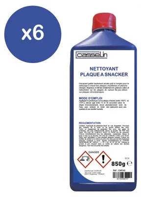 Image de Lot De 6 - Nettoyant Plaque à Snacker 850 Ml - Casselin