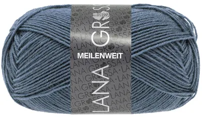 Produktbild von Lana Grossa - Meilenweit 4-fach 50g 1415 jeansblau
