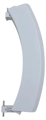 Türgriff für Bullauge, weiß, Kunststoff, 230x83x40 mm, für Bosch Siemens