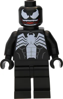 A close-up studio shot of a LEGO minifigure.