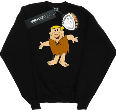 Produktbild von The Flintstones - Sweatshirt für Damen BI17423 (M) (Schwarz)