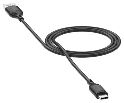 Zdjęcie produktu dla mophie essentials 409913775, 2 m, USB A, USB C, Czarny