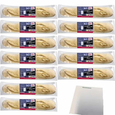 Produktbild von Hofgut Steinofenbaguette Dinkel VPE (12x300g Packung) + usy Block