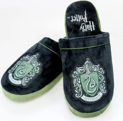 Produktbild von Harry Potter Hausschuhe Slytherin Größe M