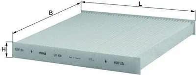 Image de Filtre d'habitacle KNECHT LA 430
