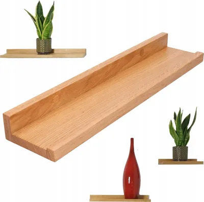 Produktbild von Eichenregal 10x45cm