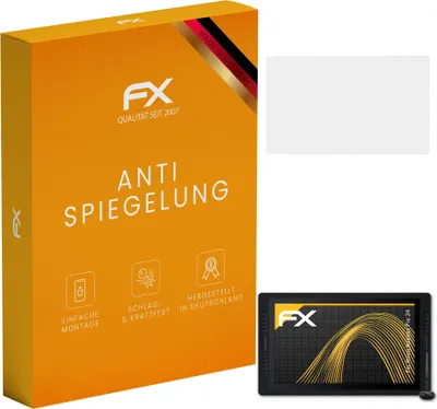 Produktbild von atFoliX FX-Antireflex 2x Schutzfolie kompatibel mit Huion Kamvas Pro 24 Displayfolie