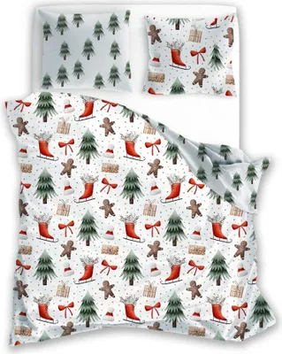 Produktbild von Bettwäsche, Baumwollbettwäsche, Weihnachten Scandic 200x220 078 pierniczki