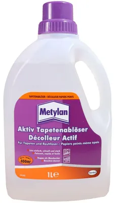 Produktbild von Metylan Aktiv Tapetenablöser, Ausbeute ca. 400 m², 1 Liter