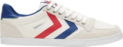 Zdjęcie produktu dla Hummel Hummel Slimmer Stadil Low - biały/niebieski/czerwony/guma, Rozmiar:47