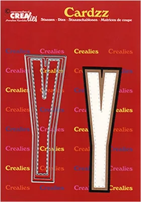 Produktbild von Crealies | Cardzz Stanzschablone Buchstabe Y