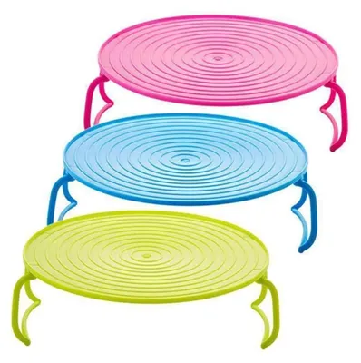 Image de Ensemble de 3 boîtes pliables pour micro-ondes, idéales pour l'organisation