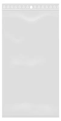 100 Zip-Beutel transparent 10x20 cm für Lebensmittel & mehr