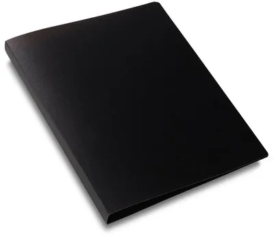 Produktbild von Ringbuch A4 2 Ringe 25mm transluzent schwarz Packung mit 3 Stück
