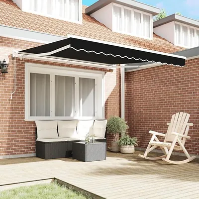 Produktbild von Elektrische Markise 300x250 cm Elektrisch Automatisch Gelenkarmmarkise 250 Breit Sonnenmarkise Terrasse Terassenmarkise Gelenkmarkise mit Handkurbel Kassettenmarkise