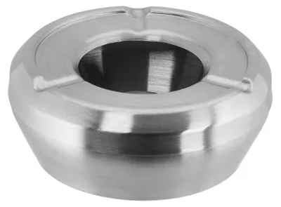 Produktbild von APS 90 Windaschenbecher FORGE, Edelstahl, Ø 10 cm, Höhe 4,5 cm