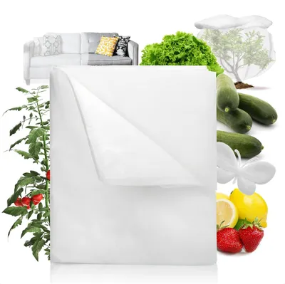 Productafbeelding van Tomatenbeschermingsvlies 9 x 0,8 m, 7 m², voor groentetuin