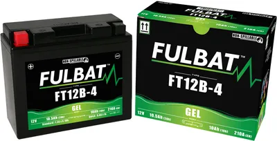 Obrázok produktu pre FULBAT Gélová motobatéria FT12B-4 GEL (YT12B-4)