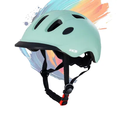 Obrázek produktu pro Cyklistická přilba RCB JC-022 - se zadním světlem pro děti a mládež - pro ženy a muže - zelená, velikost S (51-55 cm)