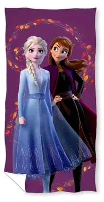 Produktbild von Frozen Badetuch Strandtuch 70 x 140 cm