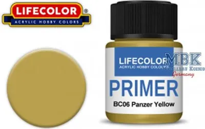 Immagine prodotto di LIFECOLOR LC-BC06 BC06 Primer - Primer Panzer Yellow 22 ml