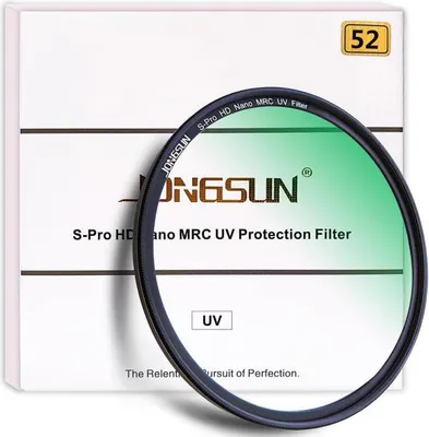 Image de filtre UV 52mm S-Pro HD Nano MRC multicouche B270 Glass Filtre de protection pour appareil photo