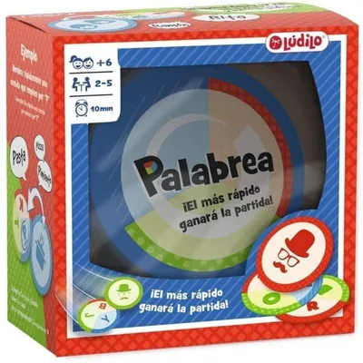 Image de Palabrea, Jeu éducatif familial d'agilité mentale, Développement du langage (Lúdilo) MARQUES MONDIALES