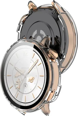 Produktbild von Schutzhülle mit Glas für OnePlus Watch 3 43 mm, Bizon Case Watch Adamo, Transparent