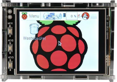 Image de RASPBERRY Boîtier PI pour écran tactile de 3,2 pouces