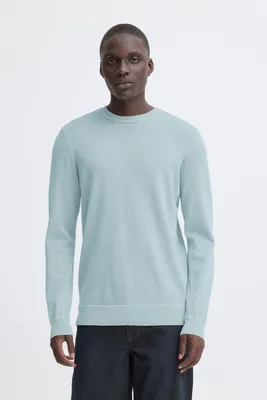 Immagine prodotto di Maglione da uomo Blend BHADDO in maglia fine, 100% cotone, vestibilità regolare