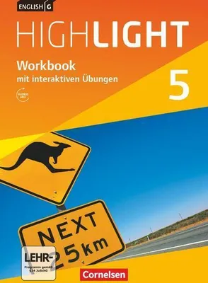 Produktbild von English G Highlight Band 5: 9. Schuljahr - Hauptschule - Workbook mit Audios online und interaktiven Übungen auf scook.de