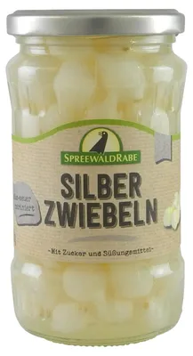 Produktbild von Silberzwiebeln mild gewürzt (370 ml Glas)