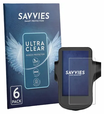 Produktbild von 6x Für Tezeus C6T Schutzfolie Savvies Displayschutz Display Schutz Folie Klar Transparent