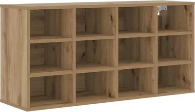 Immagine prodotto di vidaXL Scarpiera in rovere artigianale 103 x 30 x 51 cm Materiale a base di legno
