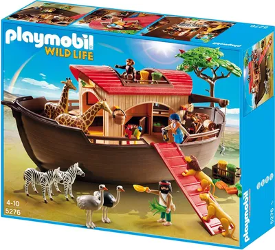 Produktbild von PLAYMOBIL Große Arche der Tiere, 245 mm, 520 mm, 210 mm